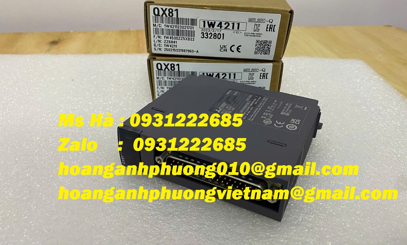 Cung cấp hàng mới - Digital input mitsubishi QX81 24VDC